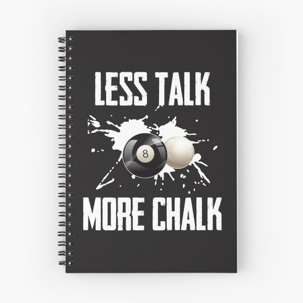 Item preview, Billiard Pool - Less Talk More Chalk designed and sold by Bendthetrend.