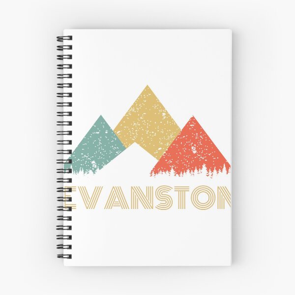 Item preview, Retro City of Evanston Mountain Shirt designed and sold by Theodore Cory.