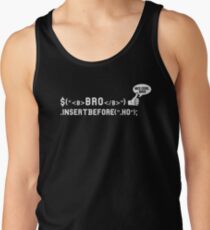 Bro Code | Geek-Programmierer Tank Top