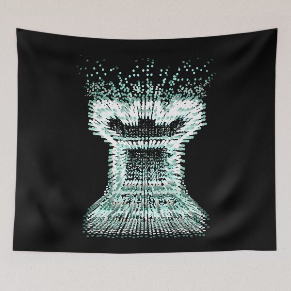 Item preview, Pointillist Rook in Green designed and sold by Donovan Harshbarger.