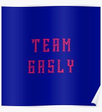 Team Gasly Distressed Retro Sport Poster