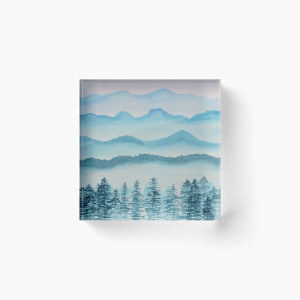 Item preview, Blue mountains designed and sold by silviagb.