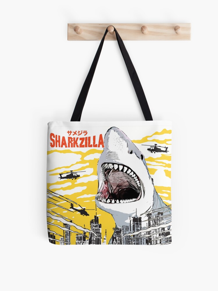 Sharkzilla Funny Shark T-Shirt | Shark Lovers Gift Sharkzilla Funny Shark T-Shirt | Shark Lovers Gift