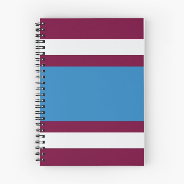 Item preview, Burnley Varsity Retro Claret, Blue & White Hoops designed and sold by Sporting Colour.