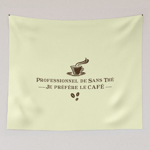 Item preview, PROFESSIONAL WITHOUT TEA, I PREFER THE COFFEE - Word Games - Francois Ville designed and sold by francoisville.