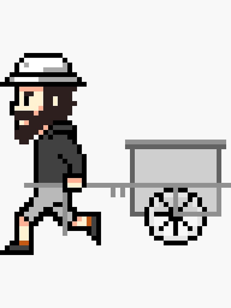 The Longest Pixel (white) von TheLongestWay