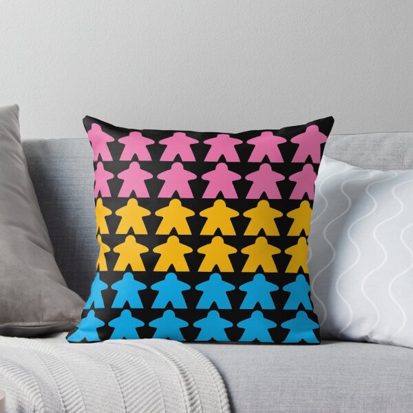 Item preview, Pansexuality pride (Meeple Edition) designed and sold by BasiliskOnline.