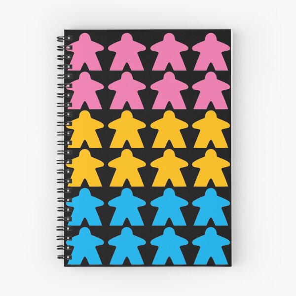 Item preview, Pansexuality pride (Meeple Edition) designed and sold by BasiliskOnline.