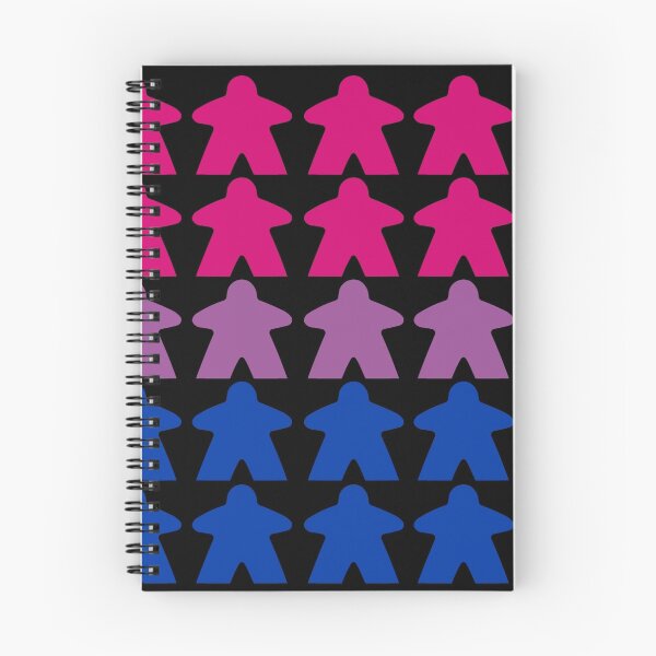 Item preview, Bisexuality Pride (Meeple Edition) designed and sold by BasiliskOnline.