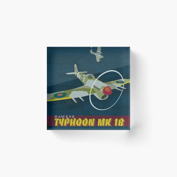 Item preview, Vintage Airplane RAF Hawker Typhoon by Dennis Weber of ShreddyStudio designed and sold by Dennis Weber.