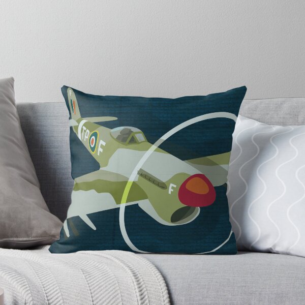 Item preview, Vintage Airplane RAF Hawker Typhoon by Dennis Weber of ShreddyStudio designed and sold by Dennis Weber.