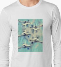 Magnolie. Langarmshirt