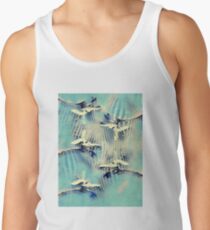 Magnolie. Tanktop für Männer