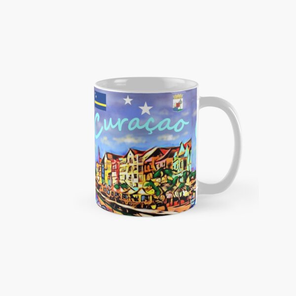 Curacao Travel Poster Classic Mug