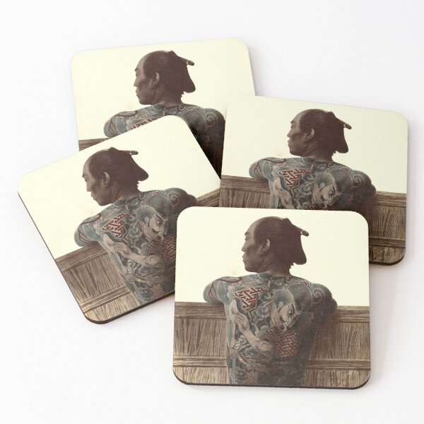 Item preview, Japanese Tattoo by Kusakabe Kimbei designed and sold by ArtExpression.