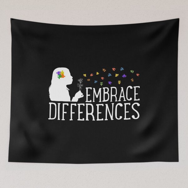 Item preview, Embrace Differences Autism Awareness Design Gift designed and sold by inspiredtrend.
