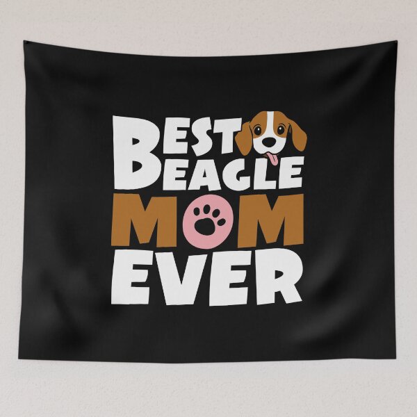 Item preview, Best Beagle Mom Dog Lovers Print designed and sold by inspiredtrend.