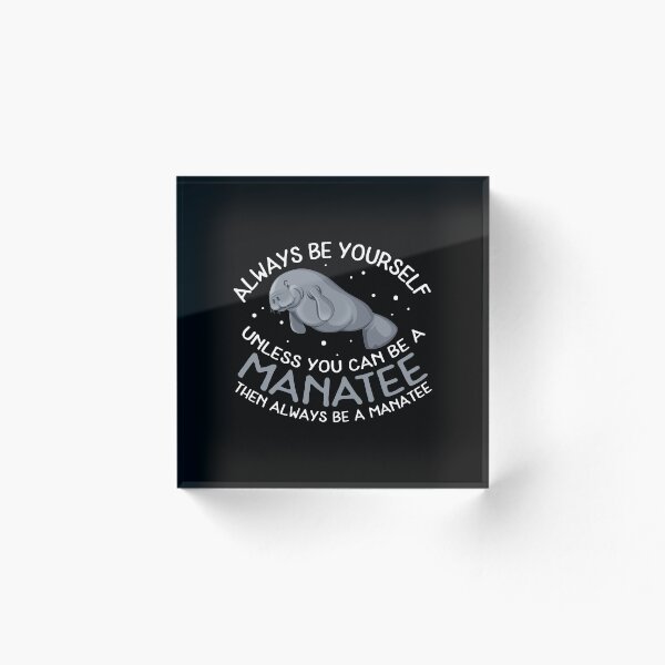 Aperçu de l'œuvre Cadeau graphique drôle de lamantin | Toujours être un lamantin créée et vendue par inspiredtrend.