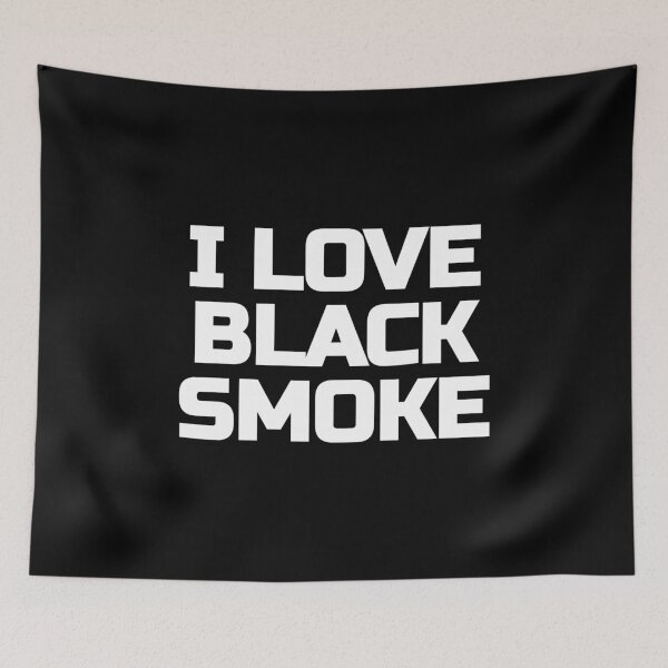 Item preview, I Love Black Smoke Truck 4X4 Power Offroad Fuel designed and sold by KNUXX Shop.