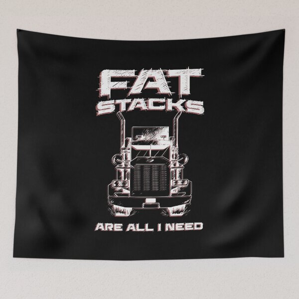 Item preview, Diesel Turbo Fat Stacks All I Need Big Rig Fuel designed and sold by KNUXX Shop.