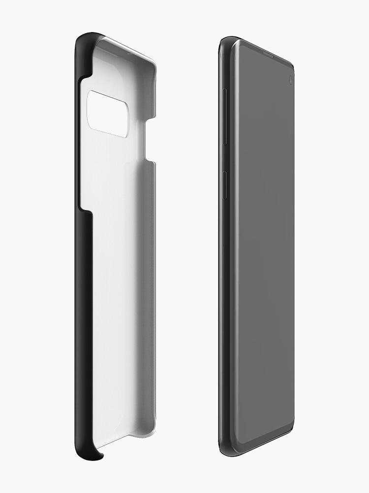 Alternative Ansicht von The Longest Pixel (black) Hülle & Klebefolie für Samsung Galaxy