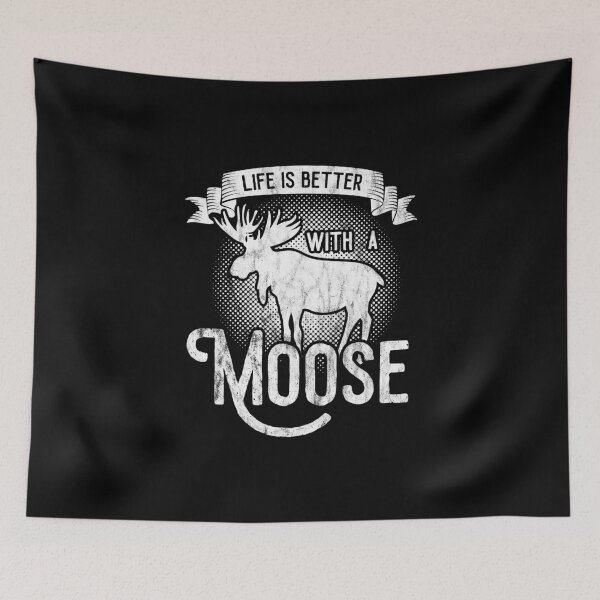 Item preview, Life Better With Moose Spirit Animal Gift Idea designed and sold by haselshirt.