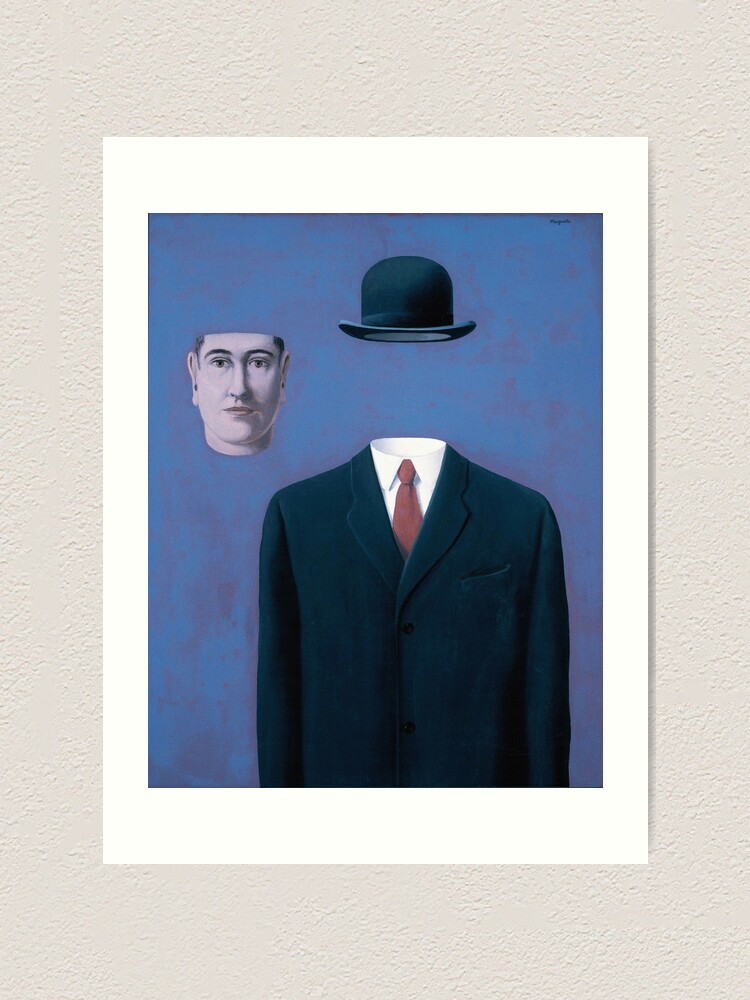 Rene Magritte The Pilgrim 1966 Reproduktion Von Kunstwerken Für Drucke