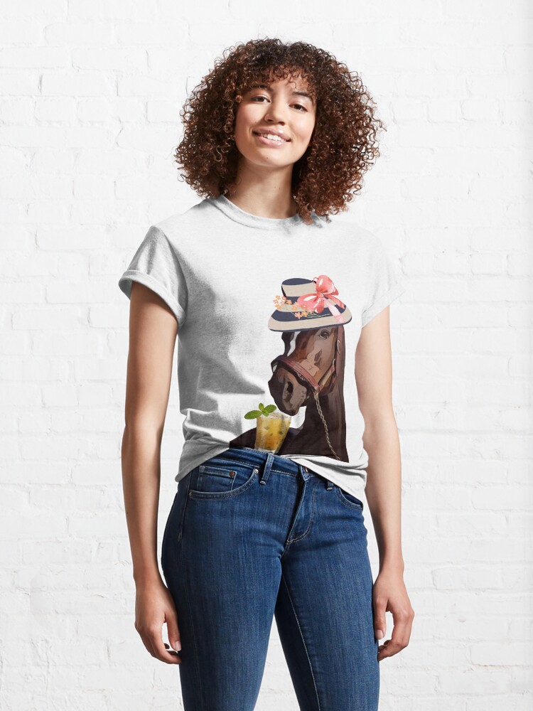 Discover Derby Party Horse Racing T-Shirt