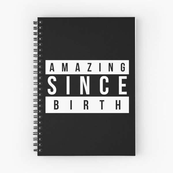 Item preview, Amazing Since Birth designed and sold by TheArtism.