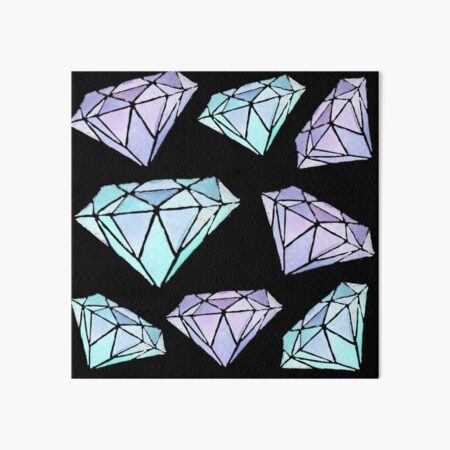 Galaxy Diamond Art Board Print for Sale by Julie Erin Designs