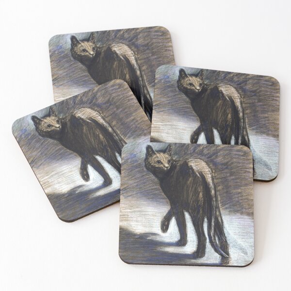 Item preview, Theophile Steinlen - Prowling Cat designed and sold by ArtExpression.