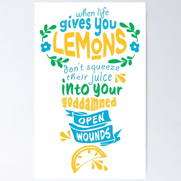 Item preview, When Life Gives You Lemons designed and sold by AmliArt.