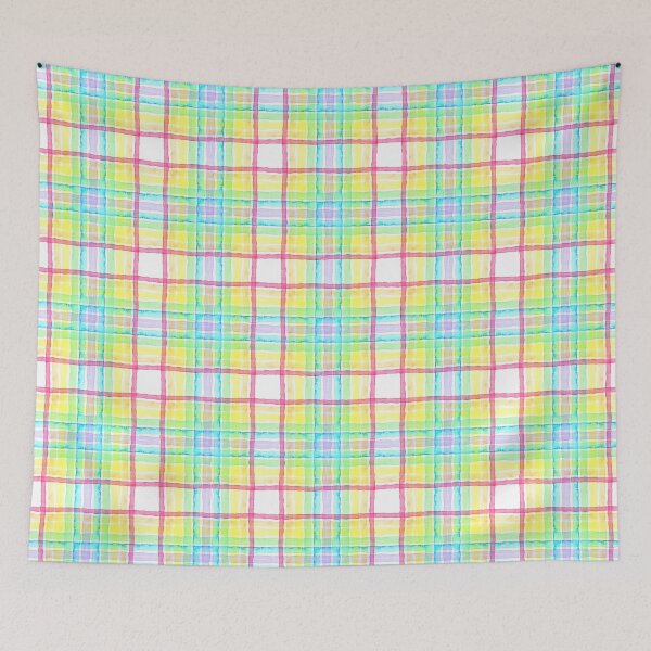 Item preview, Rainbow Watercolor Plaid! designed and sold by KelseyLovelle.