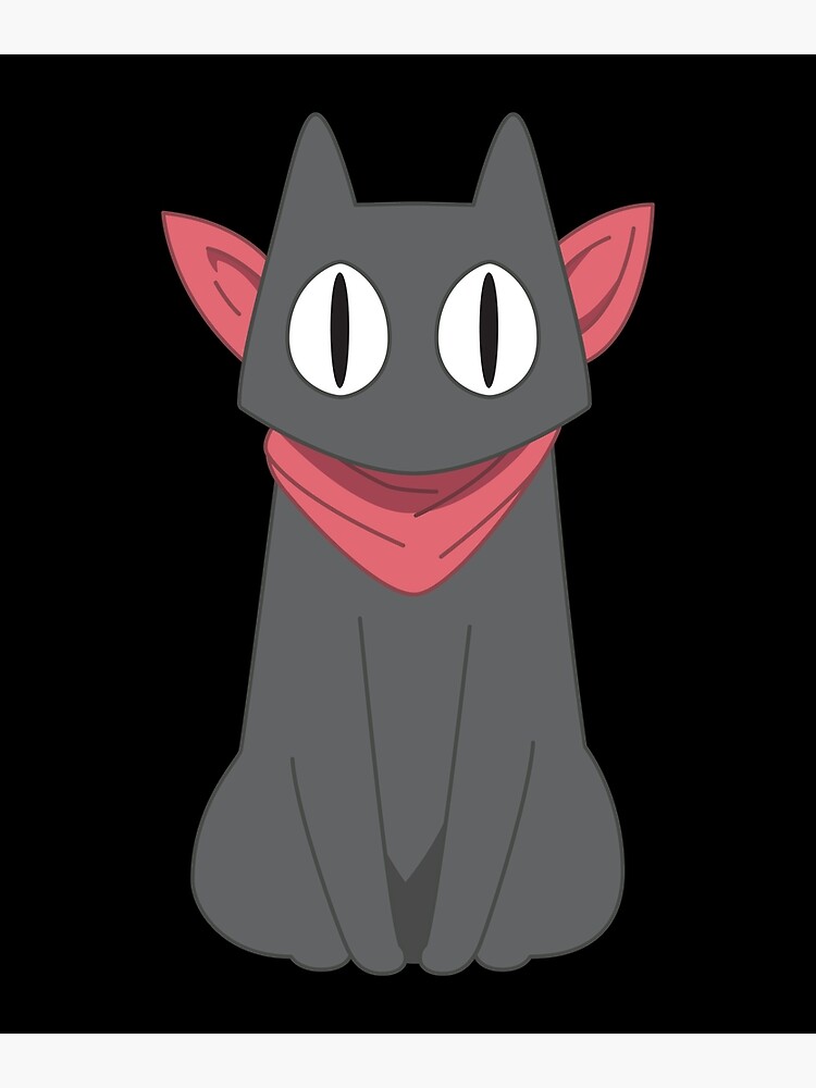 Nichijou Sakamoto Cat Shirt For Anime Lovers | Greeting Card