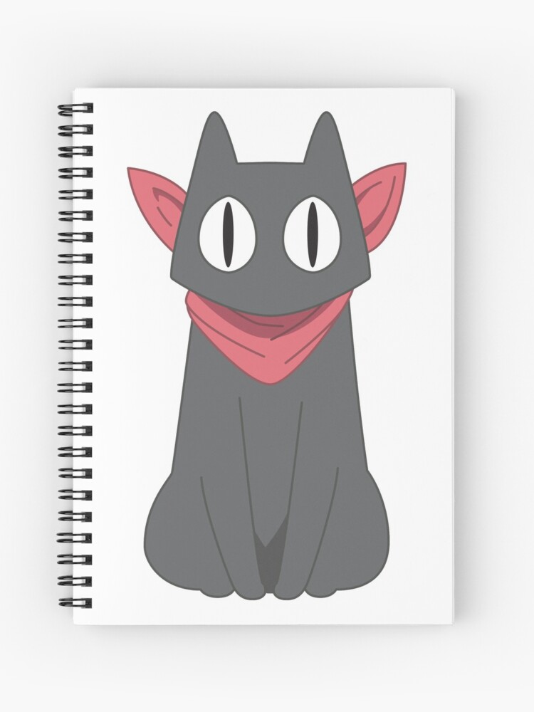 Nichijou Sakamoto Cat Shirt For Anime Lovers | Spiral Notebook