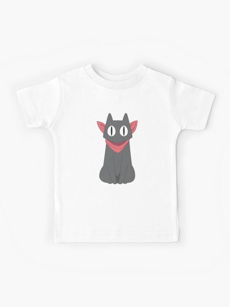 Nichijou Sakamoto Cat Head Shirt For Anime Lovers | Kids T-Shirt