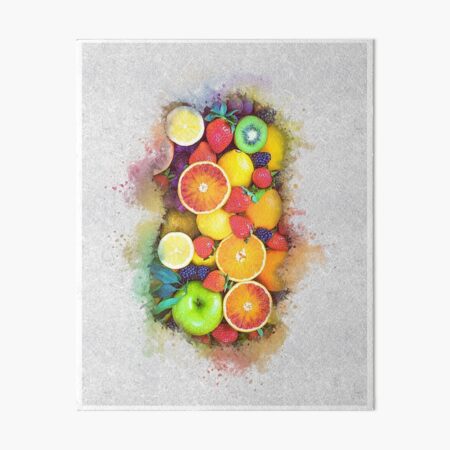 Fruit Art Board Print