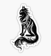 Maine Coon Cat Sticker