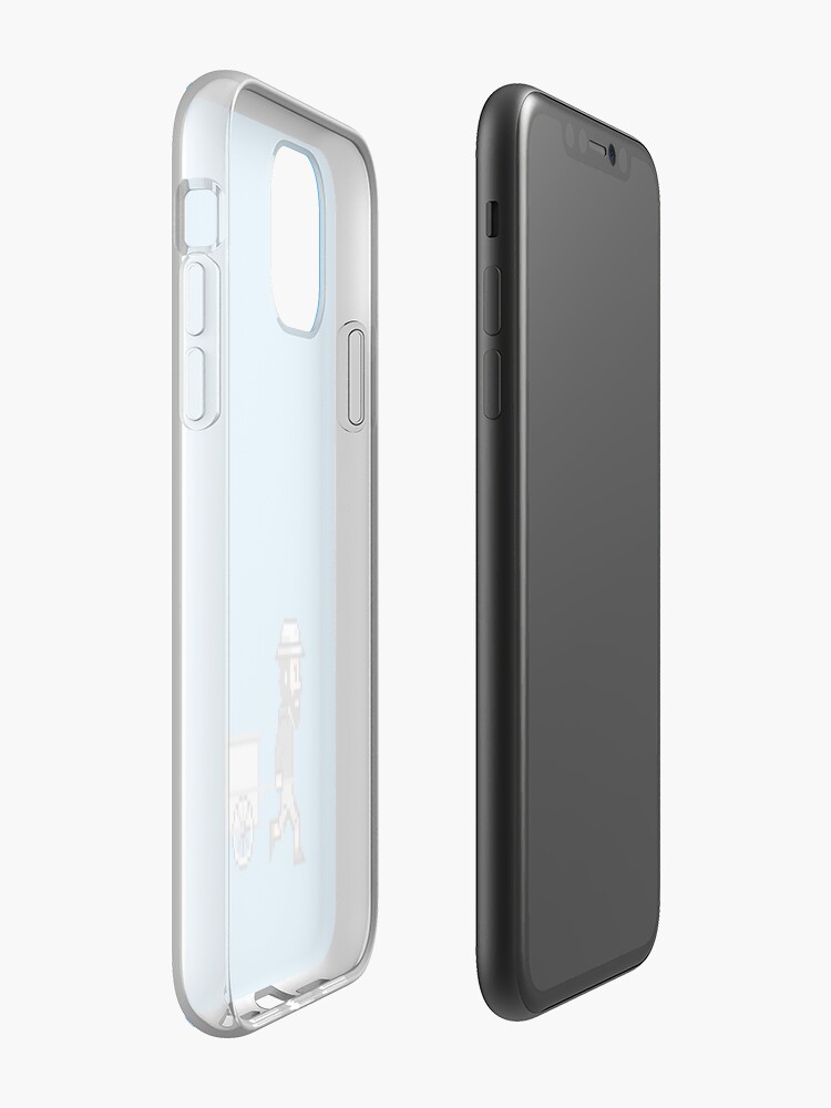 Alternative Ansicht von The Longest Pixel (light blue) iPhone-Hülle & Cover
