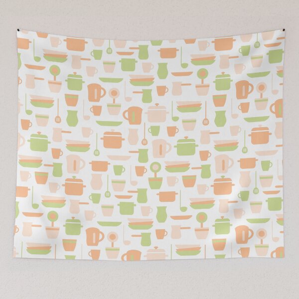 Item preview,  Kitchen seamless pattern designed and sold by illucesco.