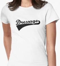 Dressage Women's Fitted T-Shirt