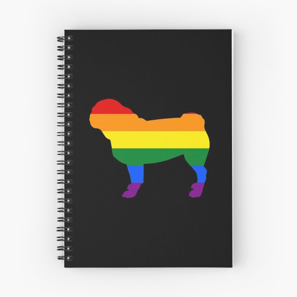 Item preview, Gay Pride Mom Pug Rainbow Pride Flag designed and sold by KentuckyGirlTee.