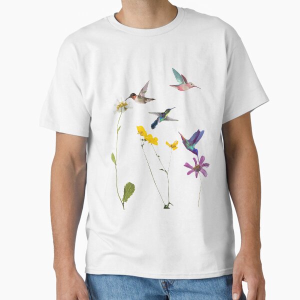 Item preview, Hummingbird and Flowers Design designed and sold by spinningvisions.