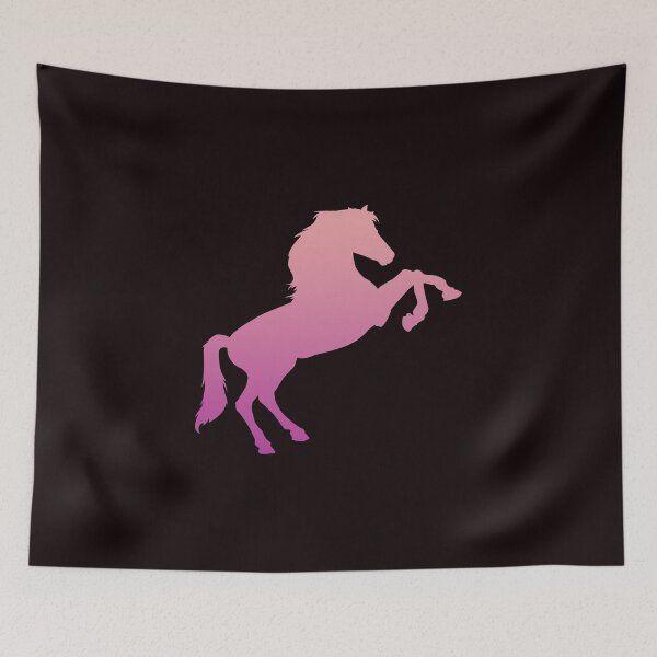 Item preview, Horse graphic pink jumping horse designed and sold by kimberlyjensen.