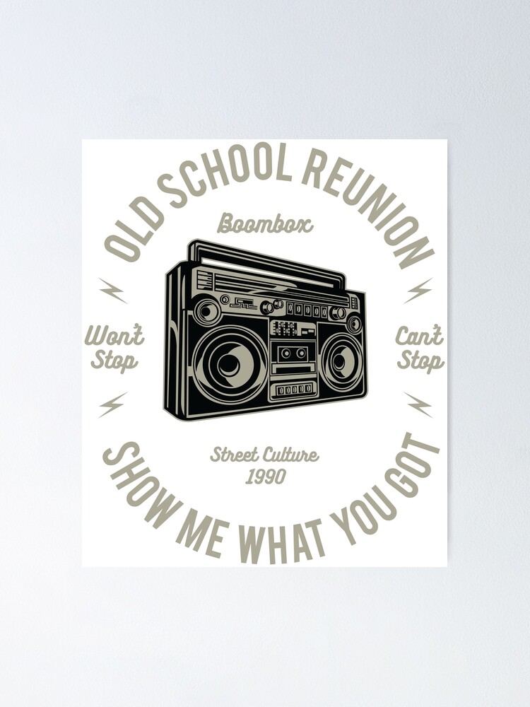 "Old School Reunion " Poster by junella Redbubble