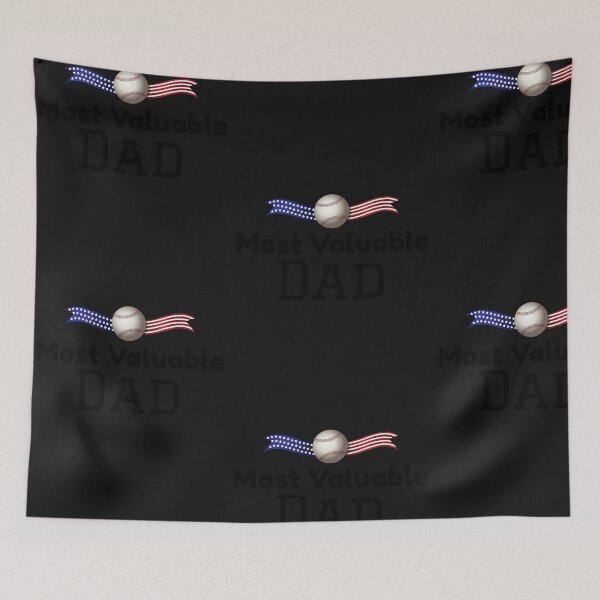 Item preview, Baseball Dad, Most Valuable Dad, Baseball Father's Day Gift designed and sold by treasures83.