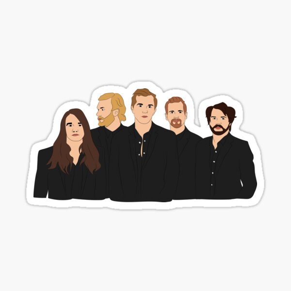 &ldquo;The Maine Band&rdquo; Sticker by Noedost | Redbubble
