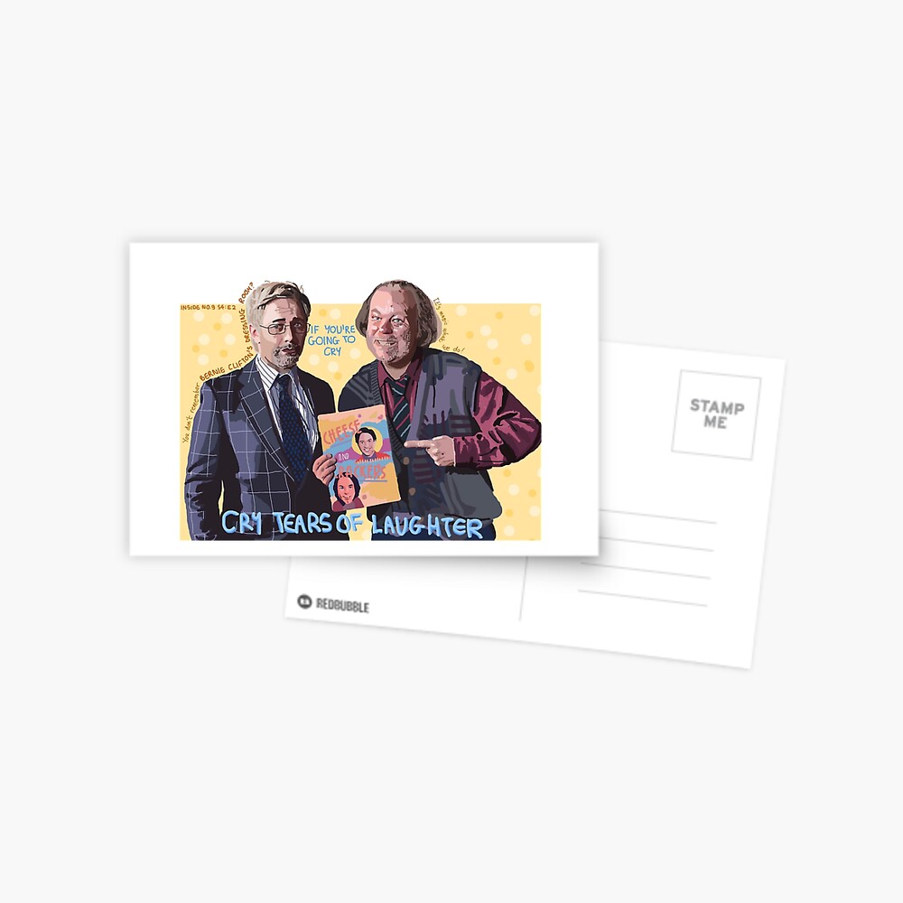 Inside No 9 Bernie Clifton S Dressing Room Greeting Card By Jelatrw Redbubble