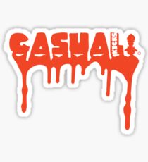 Casual kicks "Blood Sweat and Tears" Sticker