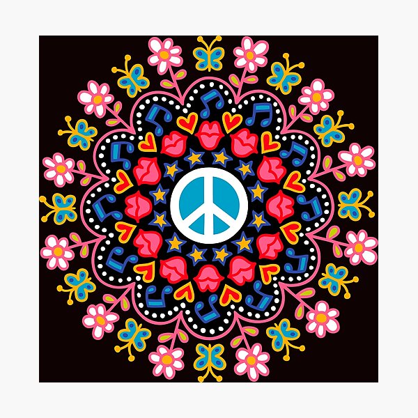 Peaceful Symbol Photographic Prints | Redbubble